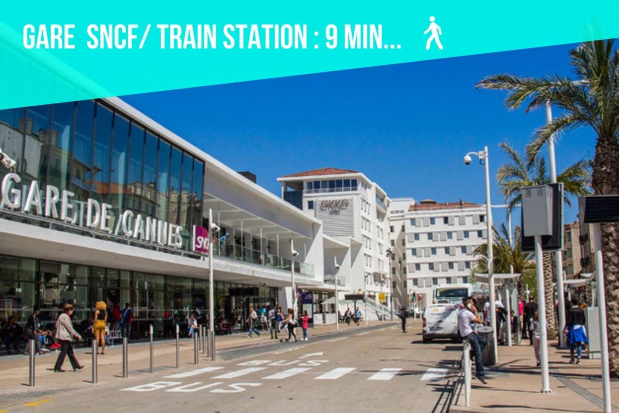 Les Sorbiers - Centre Ville - Spacieux & Climatisation Cannes Ngoại thất bức ảnh